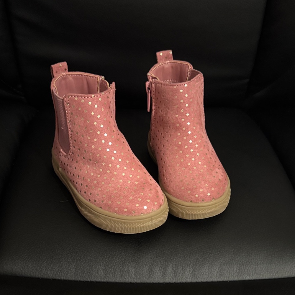 GAP Baby Pink Toddler Boots